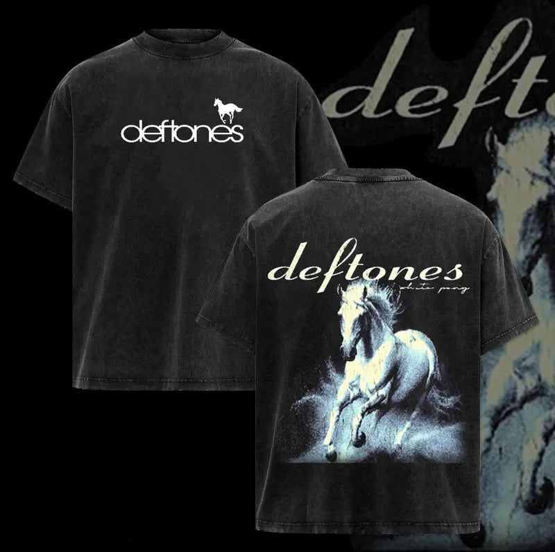 Retro Band Deftones WHITE PONY 2 Sided