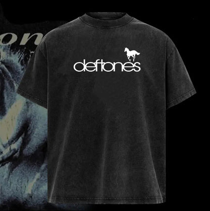 Retro Band Deftones WHITE PONY 2 Sided