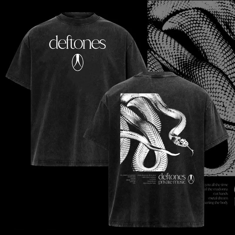 Retro Deftones Private Music 2025 2 Sided