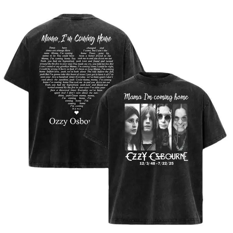 Retro Ozzy Osbourne Mama I'm Coming Home Rock and Roll