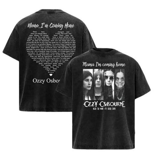 Retro Ozzy Osbourne Mama I'm Coming Home Rock and Roll