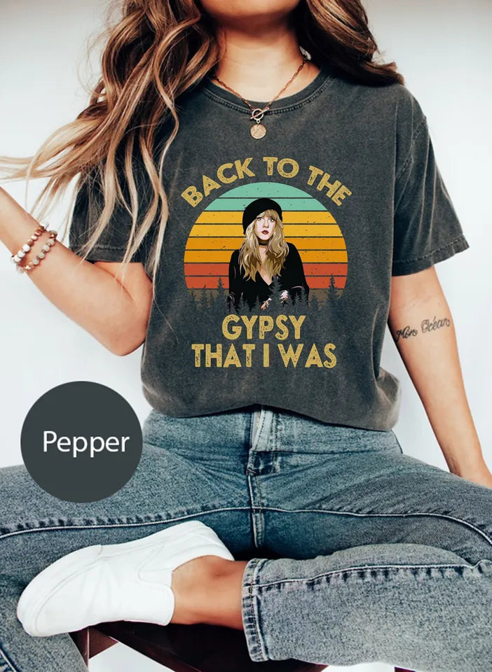 Stevie Nicks Back To The Gypsy That I Was Retro