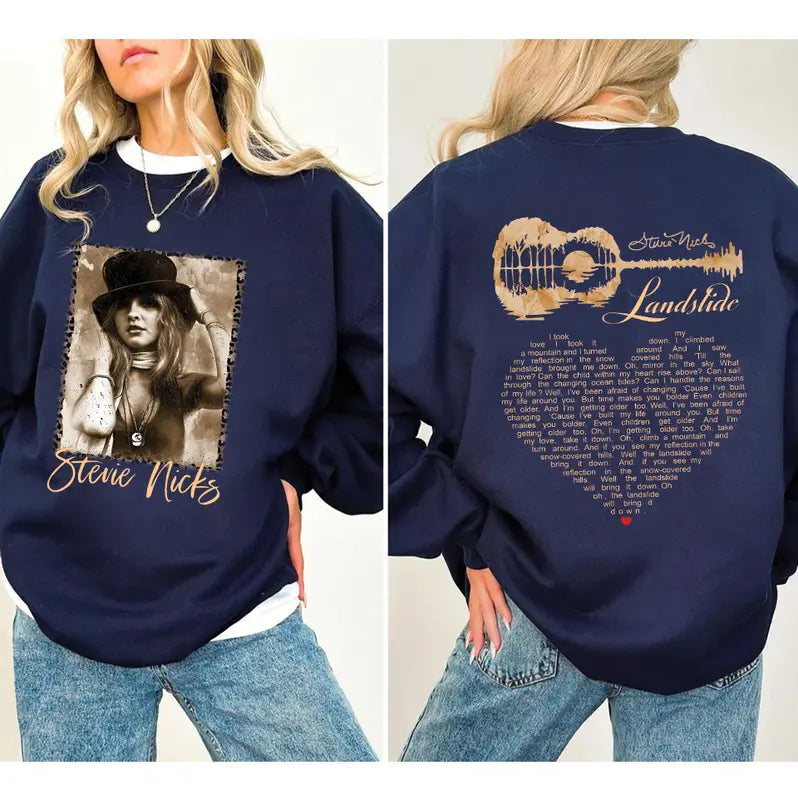 Stevie Nicks Landslide Guitar Song Heart Lyrics