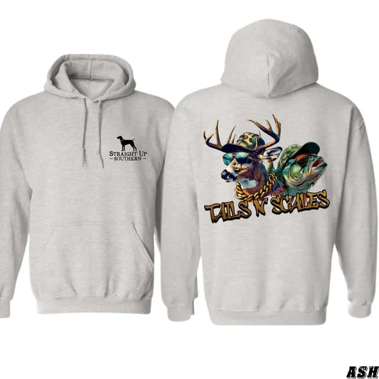 Straight Up Southern - Bold and Fun Design Featuring Tails 'N' Scales Graphics