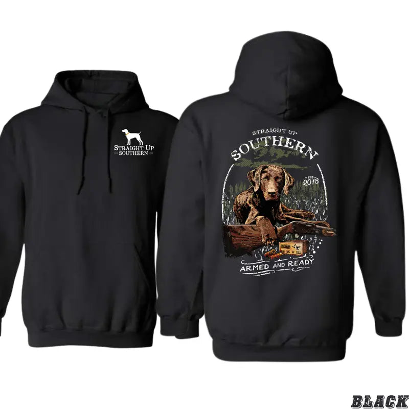 Straight Up Southern - Rustic Dog Design, Perfect for Outdoor Enthusiasts