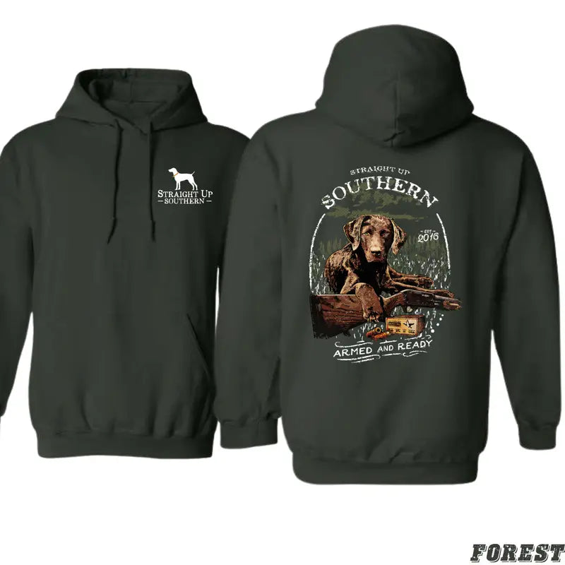 Straight Up Southern - Rustic Dog Design, Perfect for Outdoor Enthusiasts