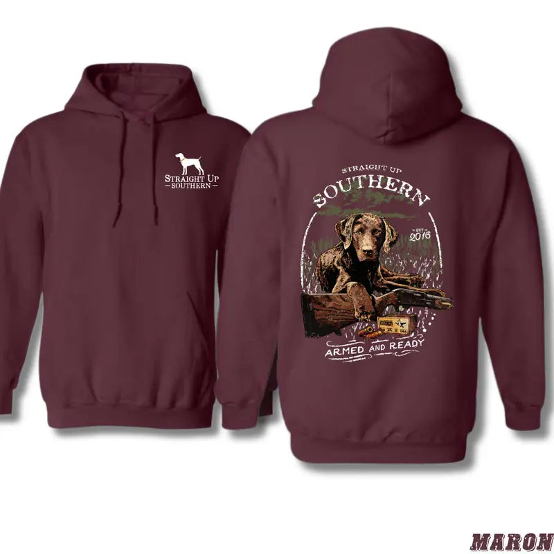Straight Up Southern - Rustic Dog Design, Perfect for Outdoor Enthusiasts