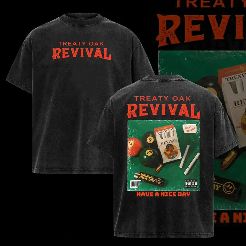 Treaty Oak Revival Retro Style 2 Sided