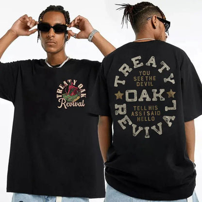 Treatyy Oak Rrevival 2 Sides