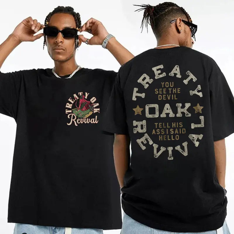 Treatyy Oak Rrevival 2 Sides