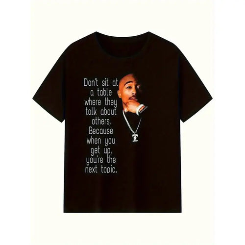 Tupac Portrait & Inspirational Rap Quote