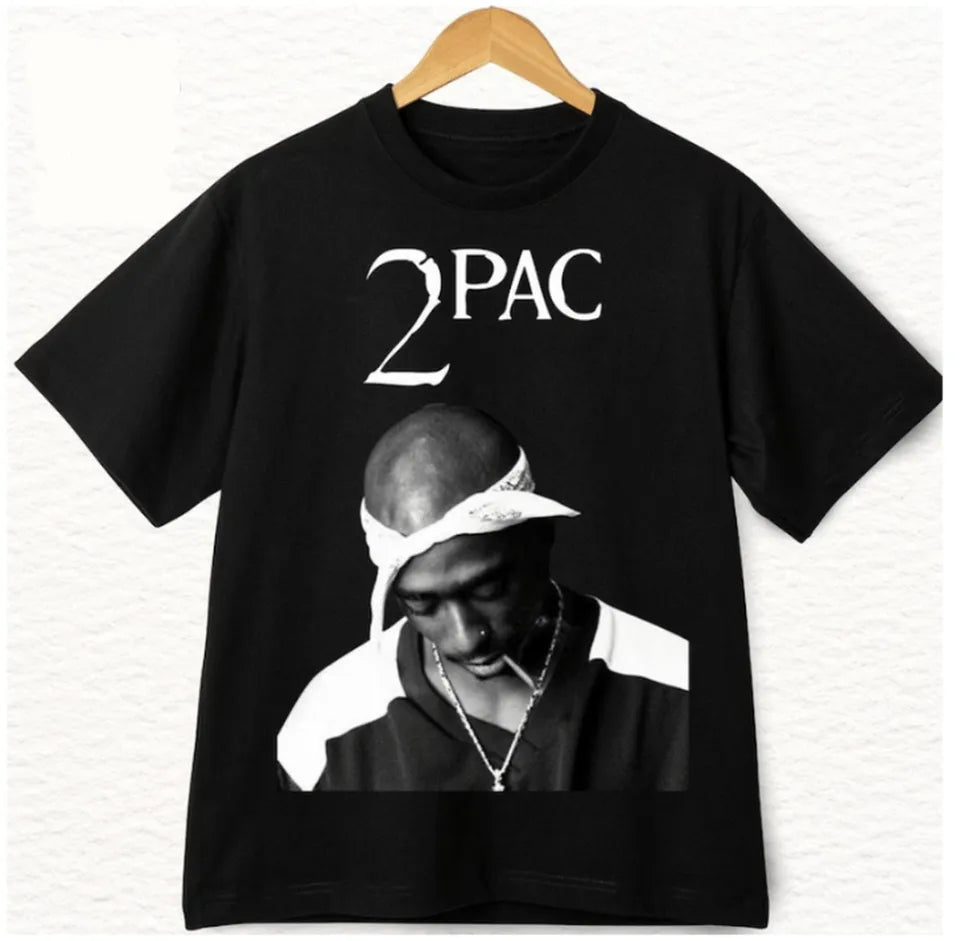 Tupac Shakur Graphic - Black Rap Legend