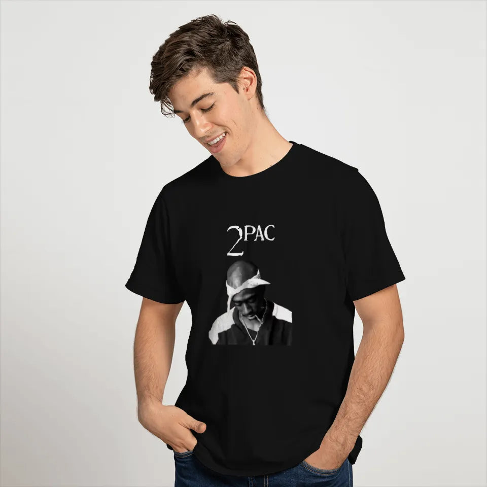 Tupac Shakur Graphic - Black Rap Legend