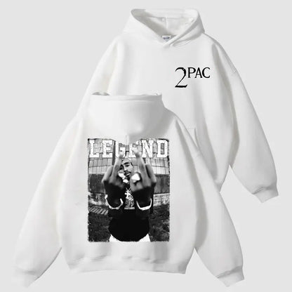 Tupac Shakurr Middle Finger Vintage Style