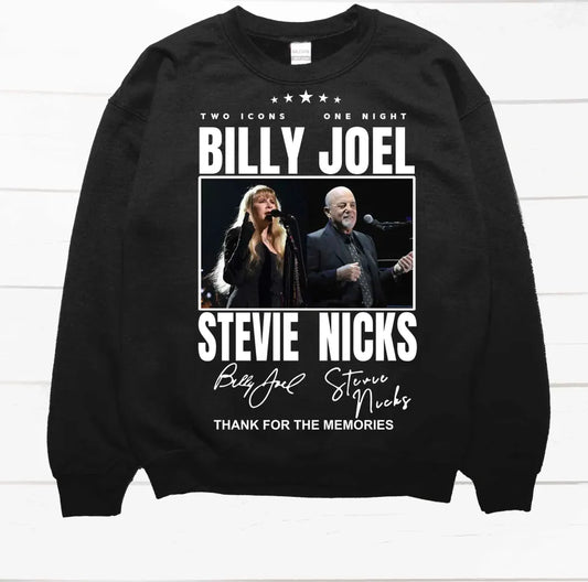 Two Icons One Night Billy Joel Stevie Nick Tour
