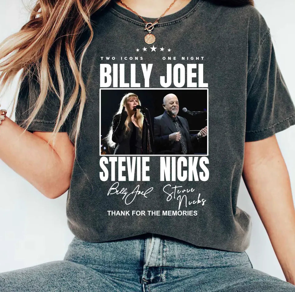 Two Icons One Night Billy Joel Stevie Nick Tour