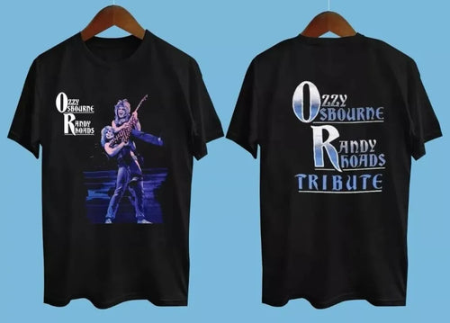 Vintage 1987 Ozzy Osbourne Randy Rhoads Tribute 2 Sided