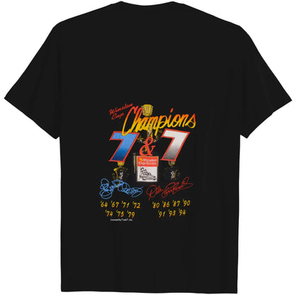 Vintage 1990s Dale Earnhardt and Richard Petty 7 Time Champions 2 sides