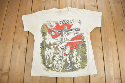 Vintage 1991 Ozzy Osbourne Cross Graphic