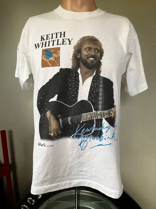 Vintage Keith Whitley Gift Fan