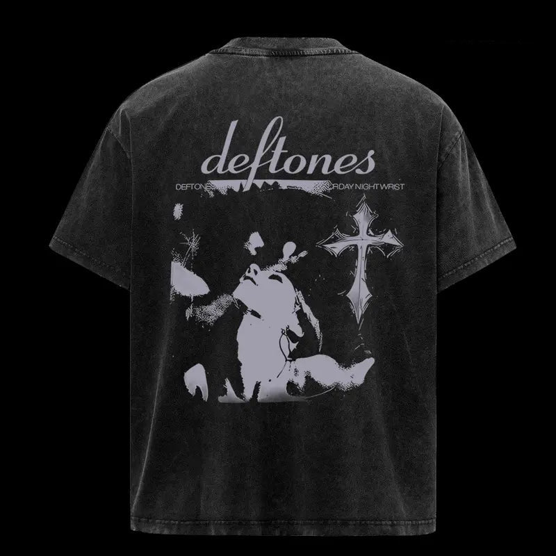 Vintage New Metal Rock Deftones Band Diamond Eye 2 Sided