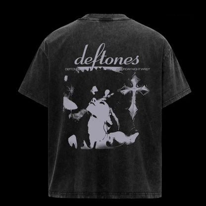 Vintage New Metal Rock Deftones Band Diamond Eye 2 Sided