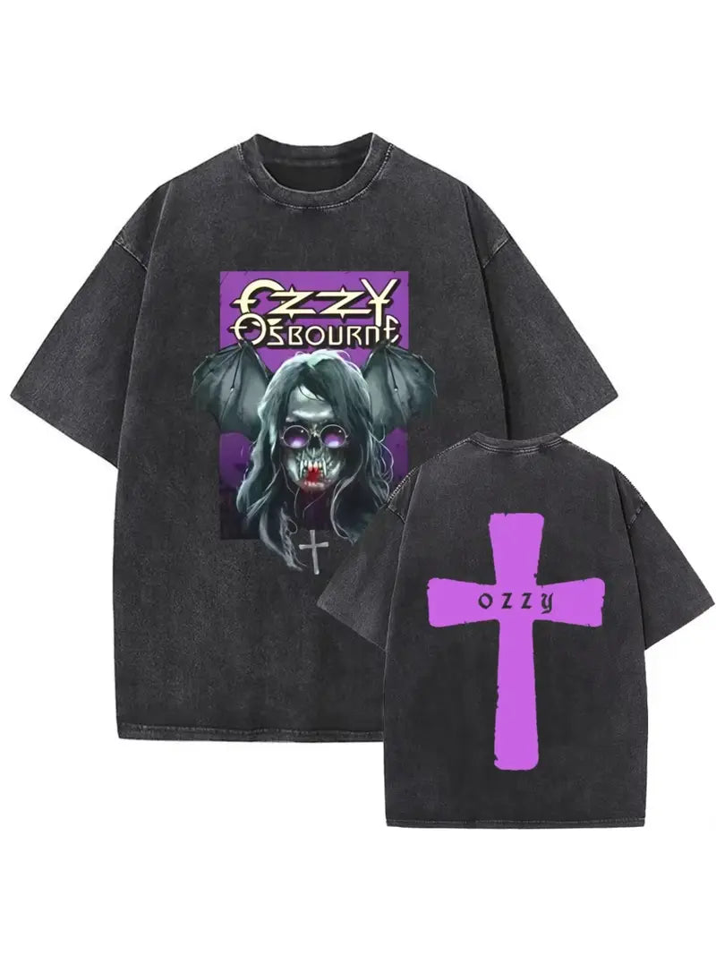 Vintage Rock Band Ozzy Osbourne 2 Sided