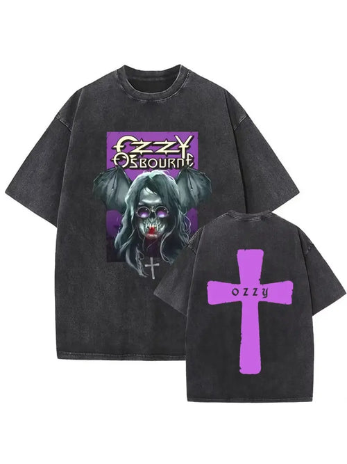 Vintage Rock Band Ozzy Osbourne 2 Sided