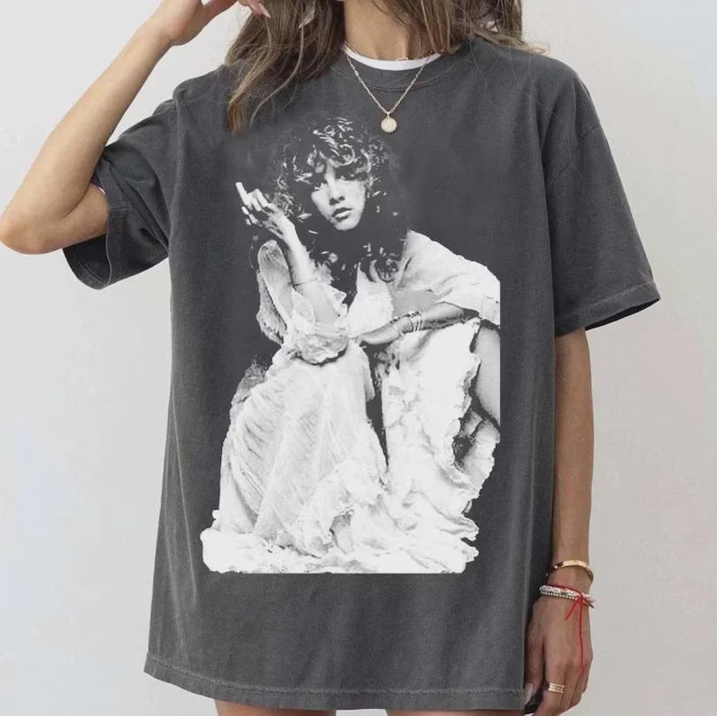 Vintage Stevie Nicks Concert, Unisex Rock Music