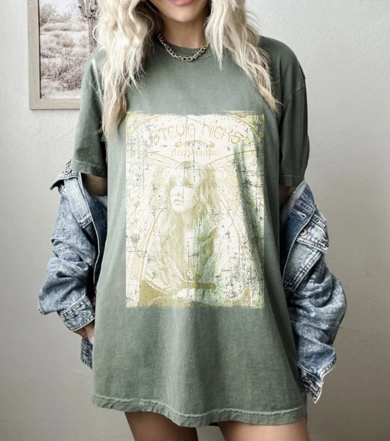 Vintage Stevie Nicks Graphic - Enchanting Rock Style