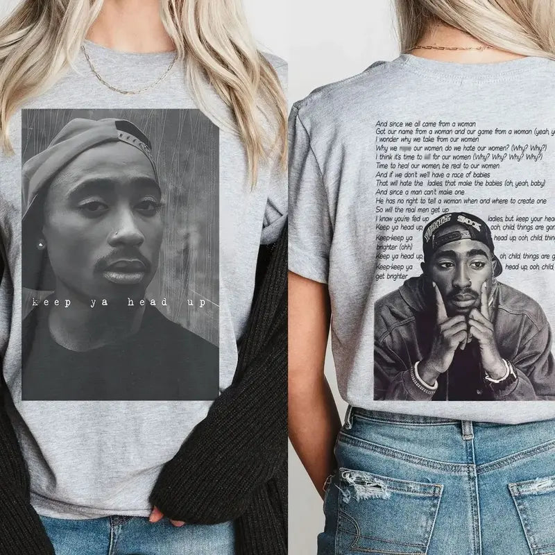 Vintage Tupac Graphic 2 sides