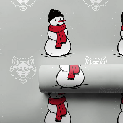 Wolf Snowman