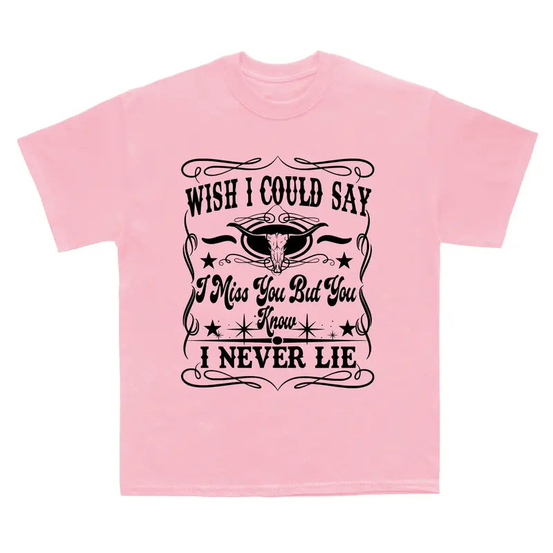 Zachh Top I Never Lie Vintage