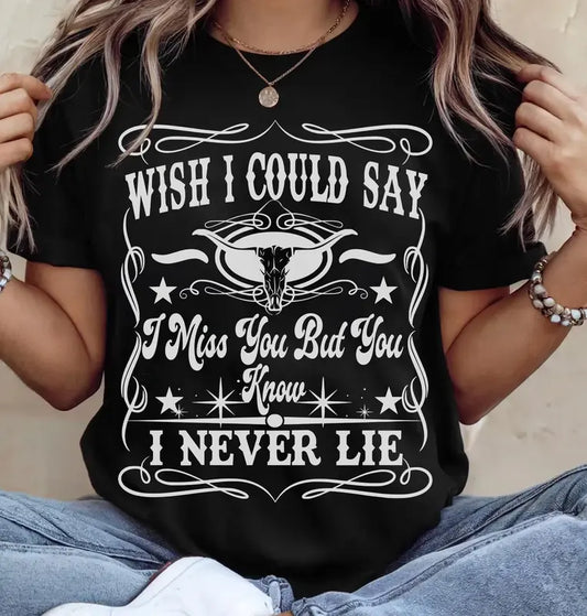 Zachh Top I Never Lie Vintage