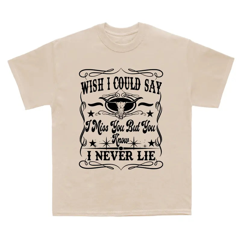 Zachh Top I Never Lie Vintage