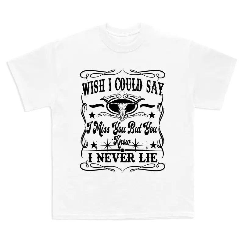Zachh Top I Never Lie Vintage