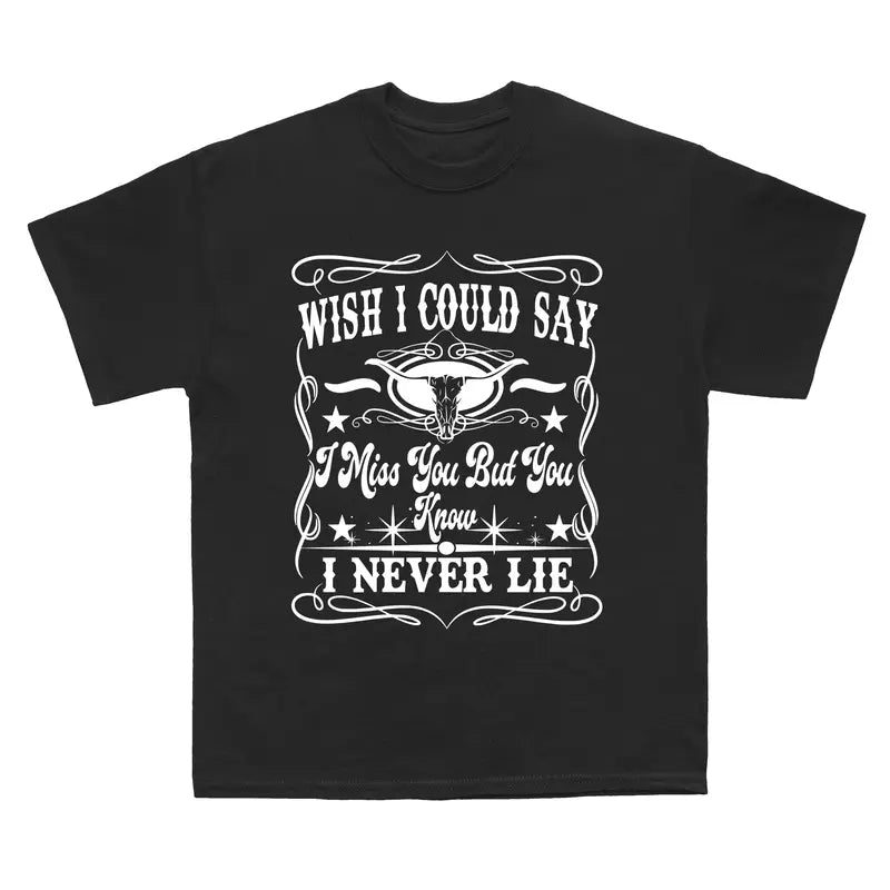 Zachh Top I Never Lie Vintage
