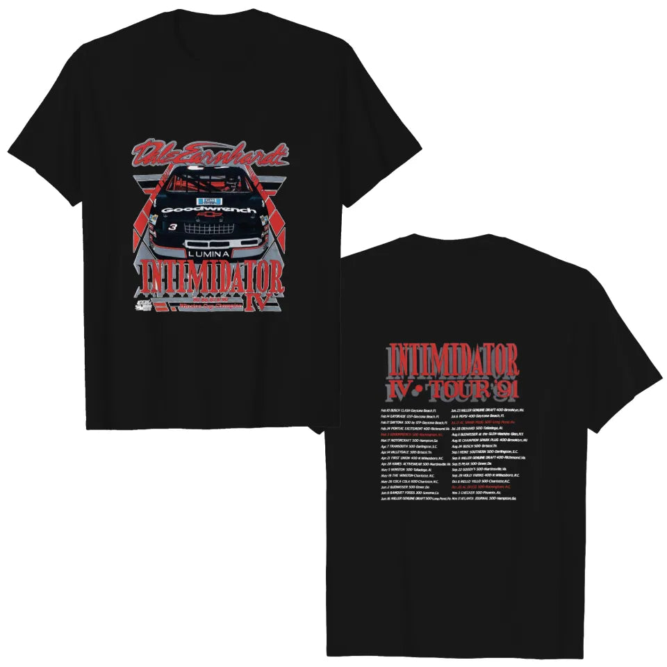 Vintage 1991 Dale Earnhardt Intimidator Tour 2 sides